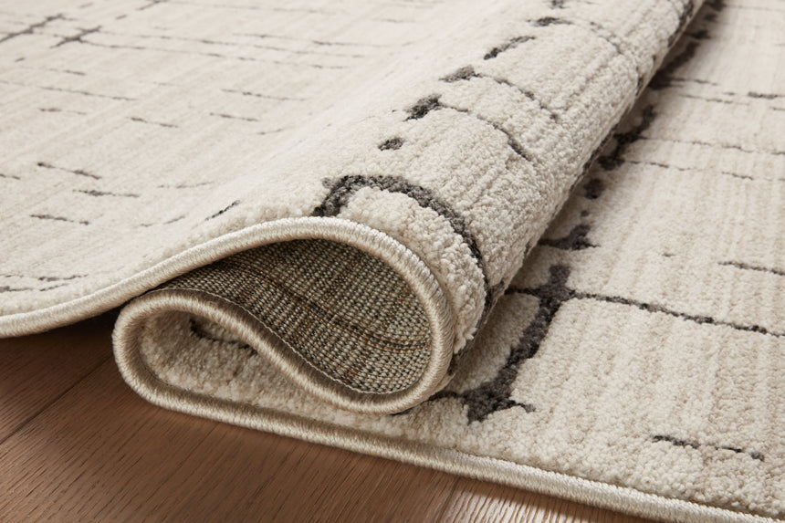 Darby Rug 06 | Sand / Dk. Grey