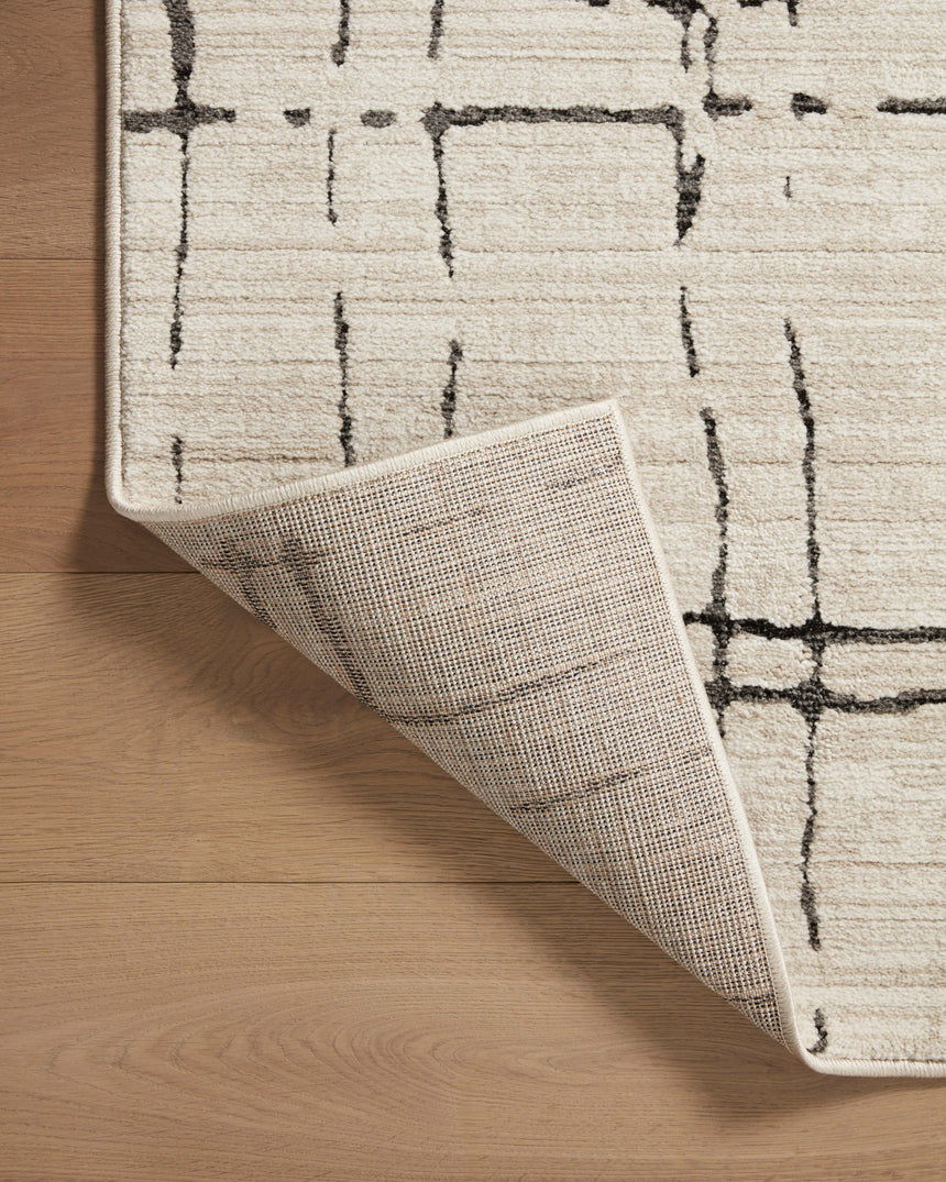 Darby Rug 06 | Sand / Dk. Grey