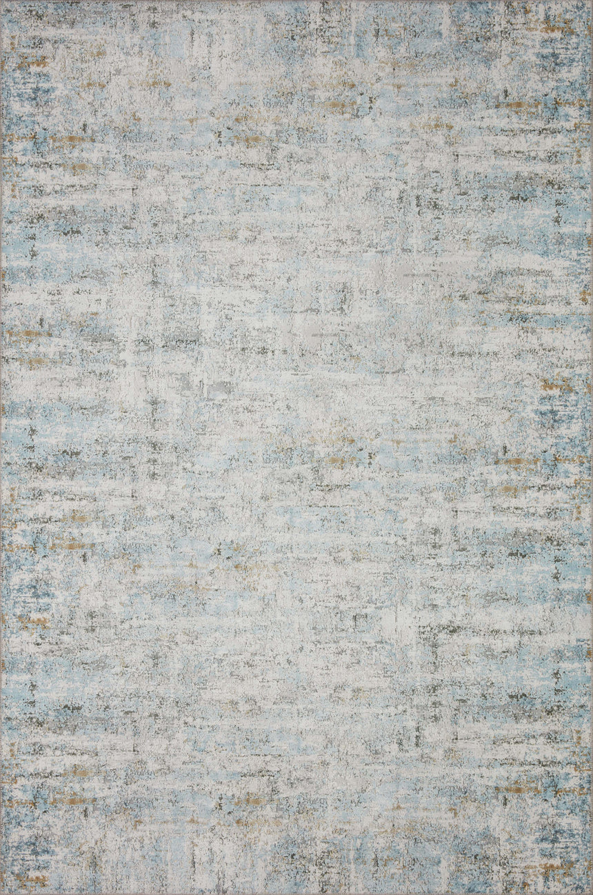 Drift Rug 03 | Ivory / Sky
