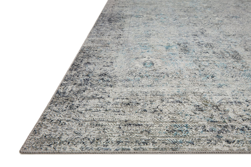 Drift Rug 05 | Ivory / Silver