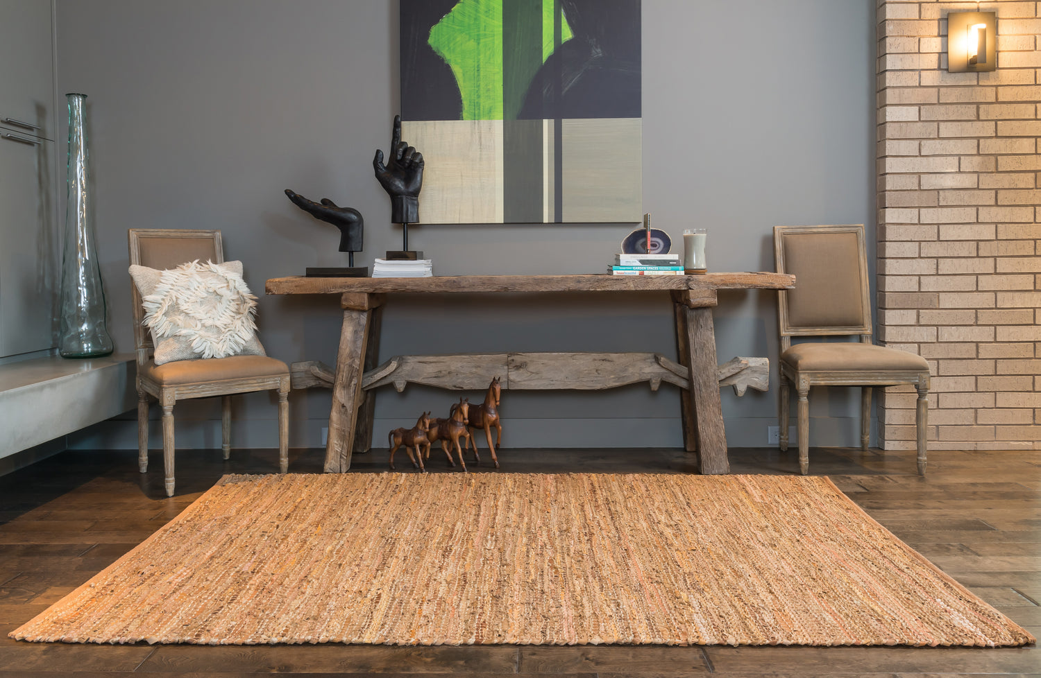Edge Rug 01 | Tan