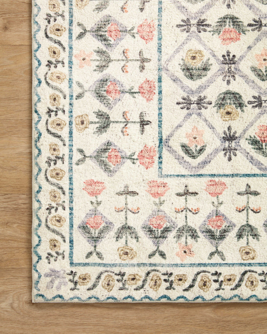 Eden Rug 03 | Lattice Ivory