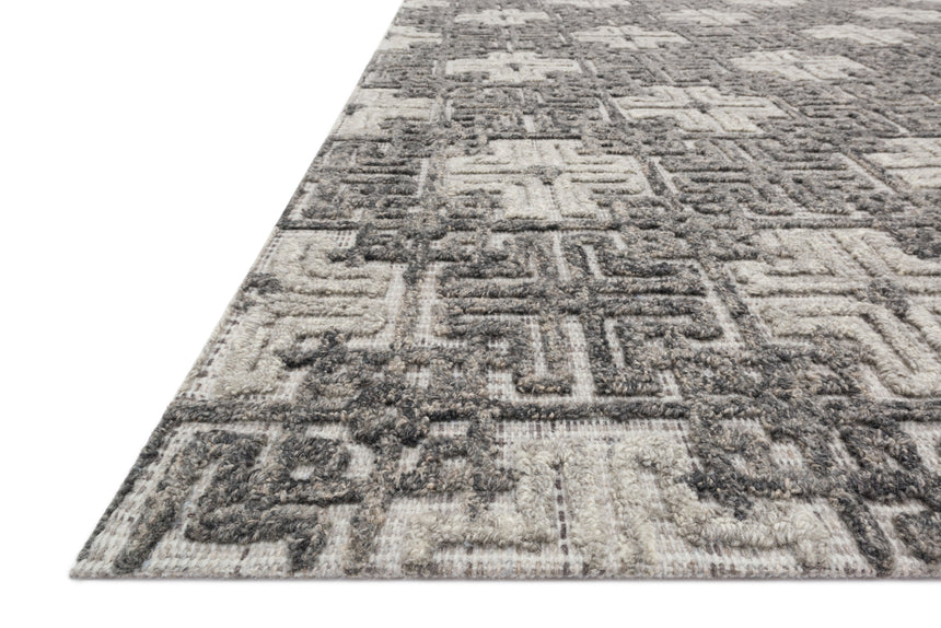 Ehren Rug 01 | Charcoal / Fog