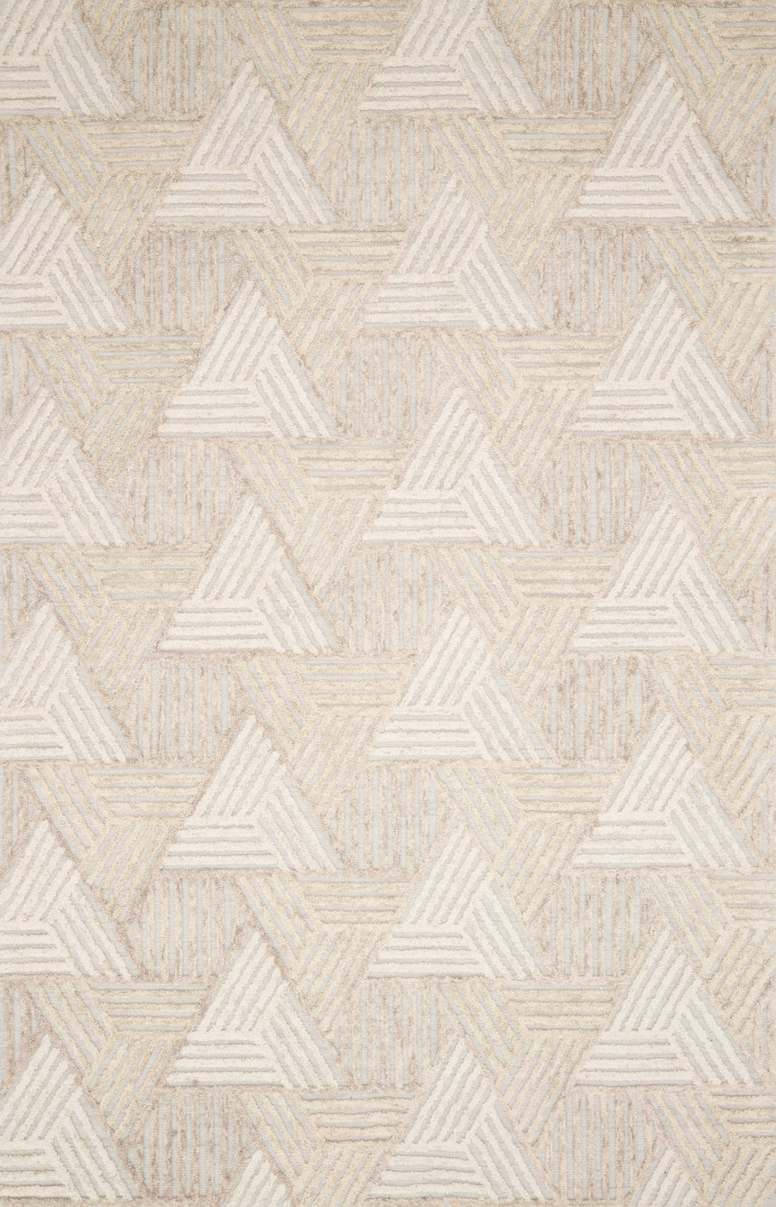 Ehren Rug 04 | Oatmeal / Ivory