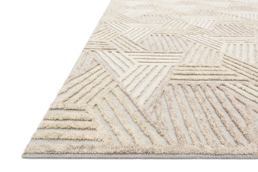 Ehren Rug 04 | Oatmeal / Ivory