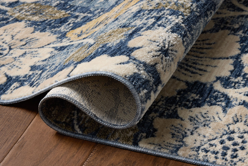 Eileen Rug 03 | Denim / Natural