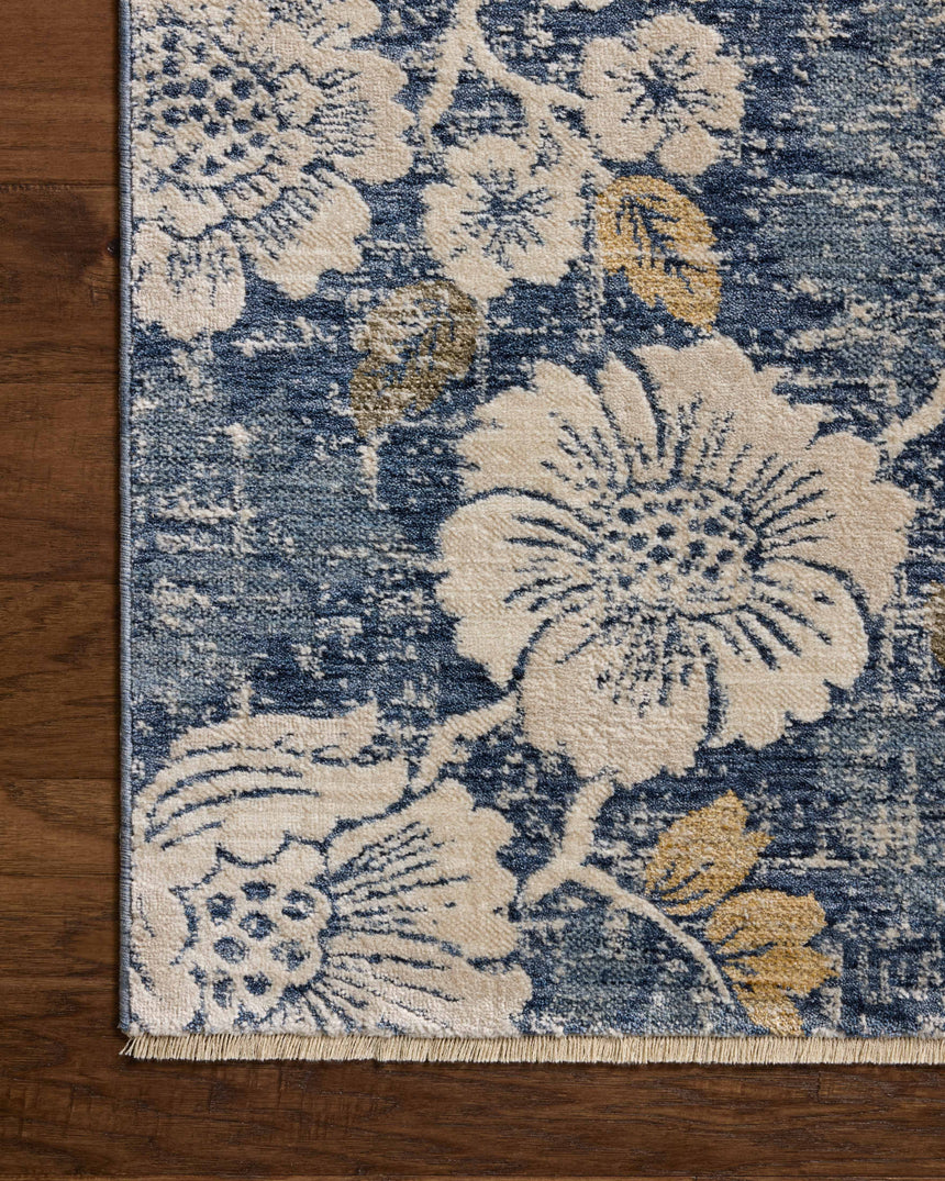 Eileen Rug 03 | Denim / Natural