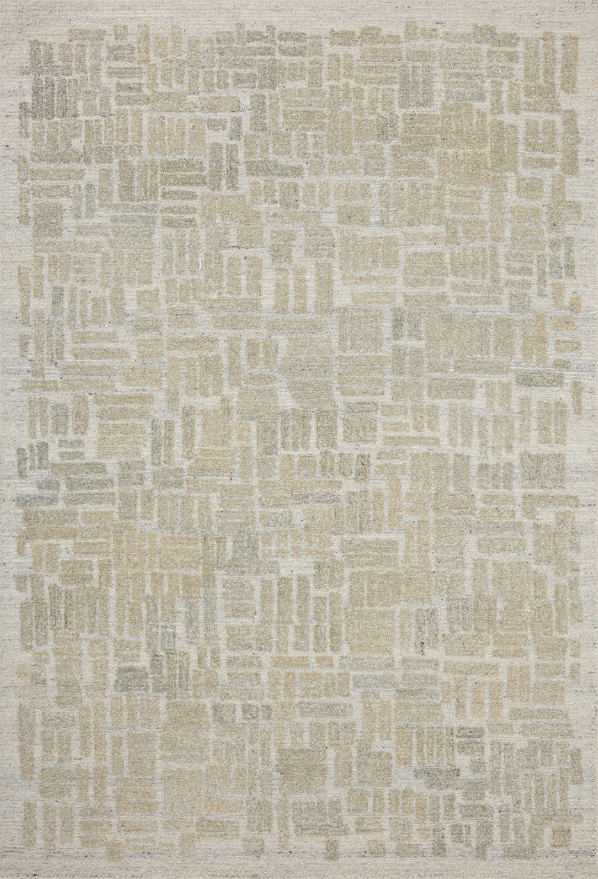 Elias Rug 01 | Pebble / Sage