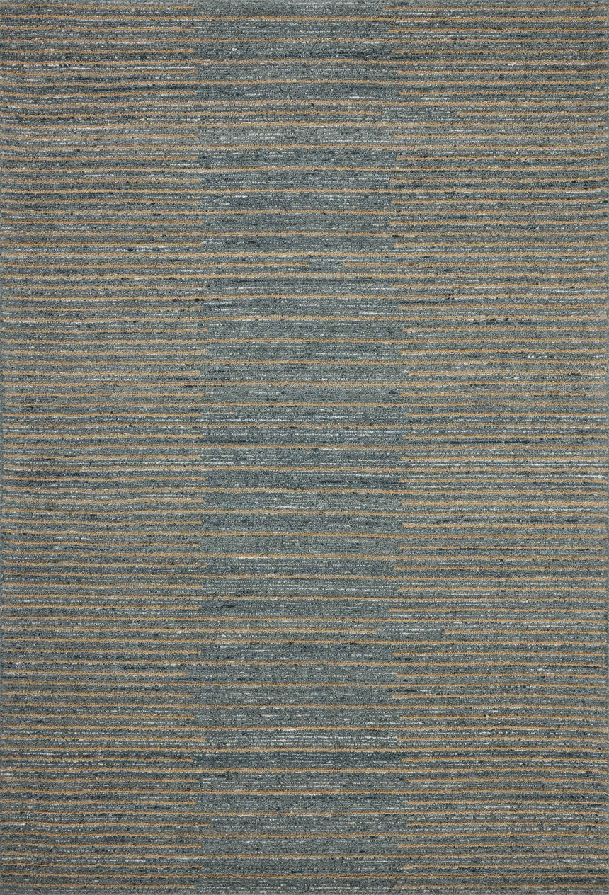 Elias Rug 03 | Slate / Natural