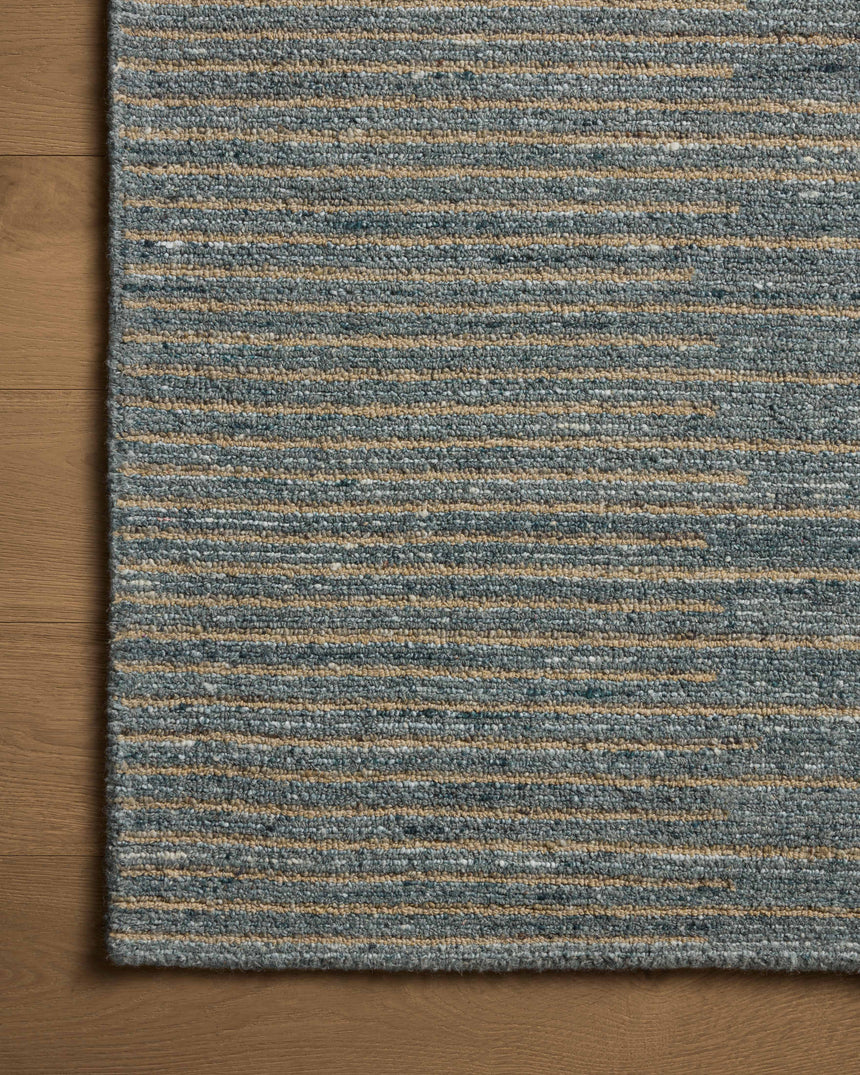 Elias Rug 03 | Slate / Natural