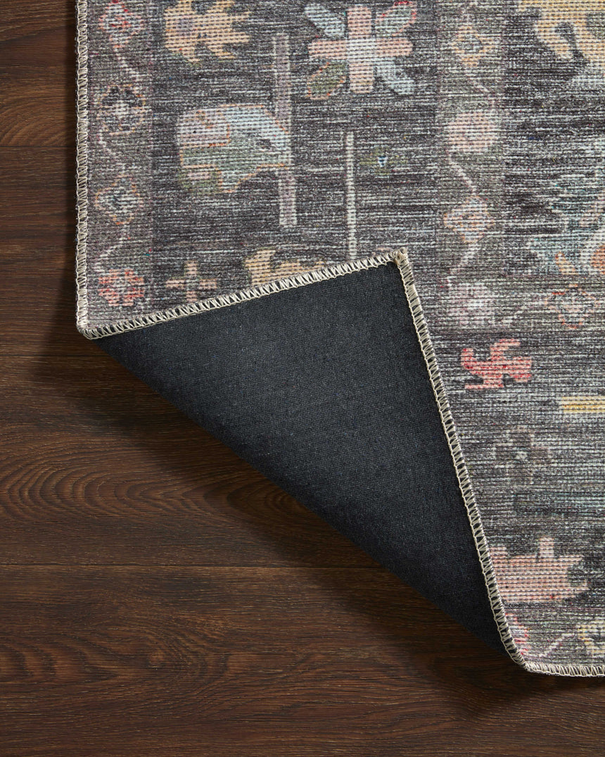 Elysium Rug 03 | Charcoal / Multi
