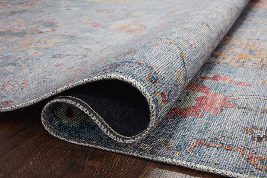 Elysium Rug 04 | Denim / Multi