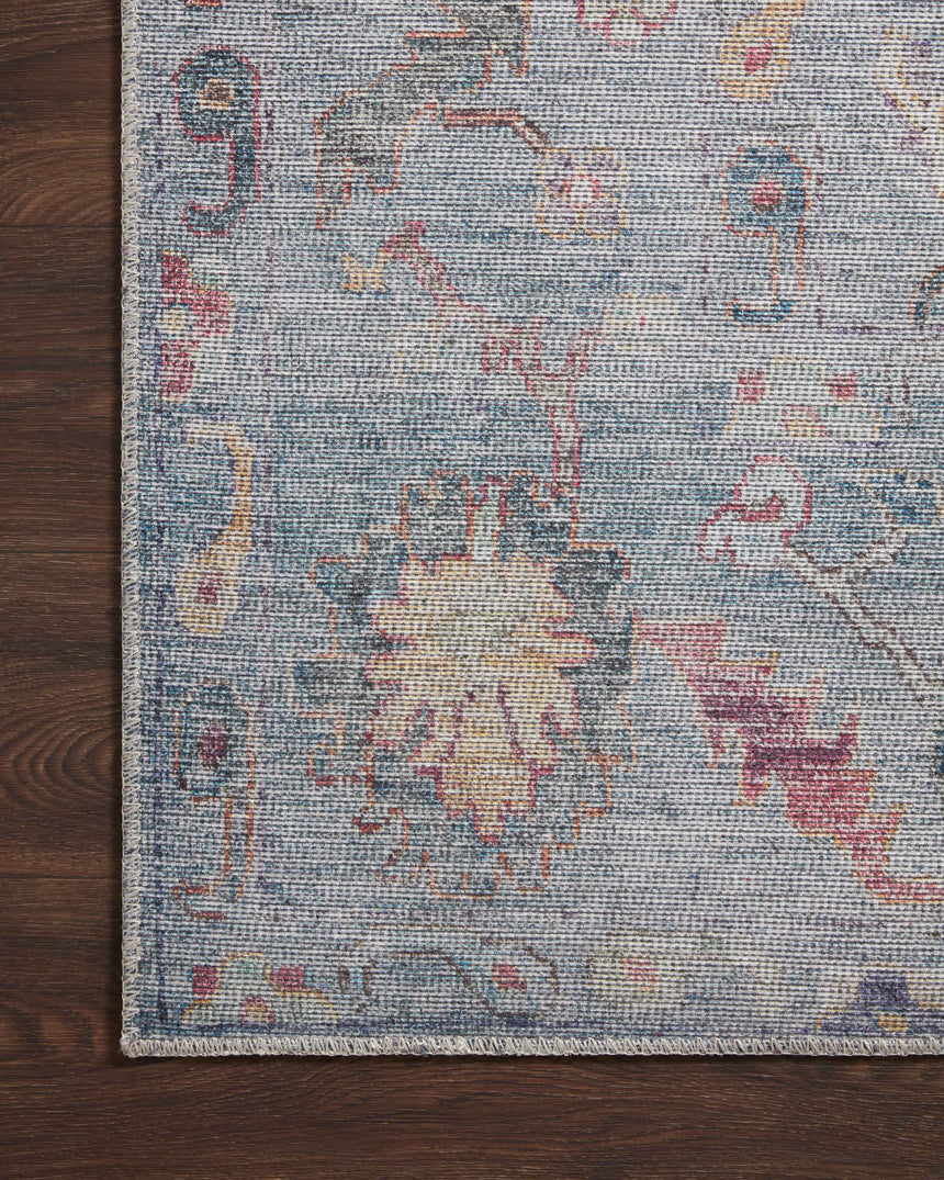 Elysium Rug 04 | Denim / Multi