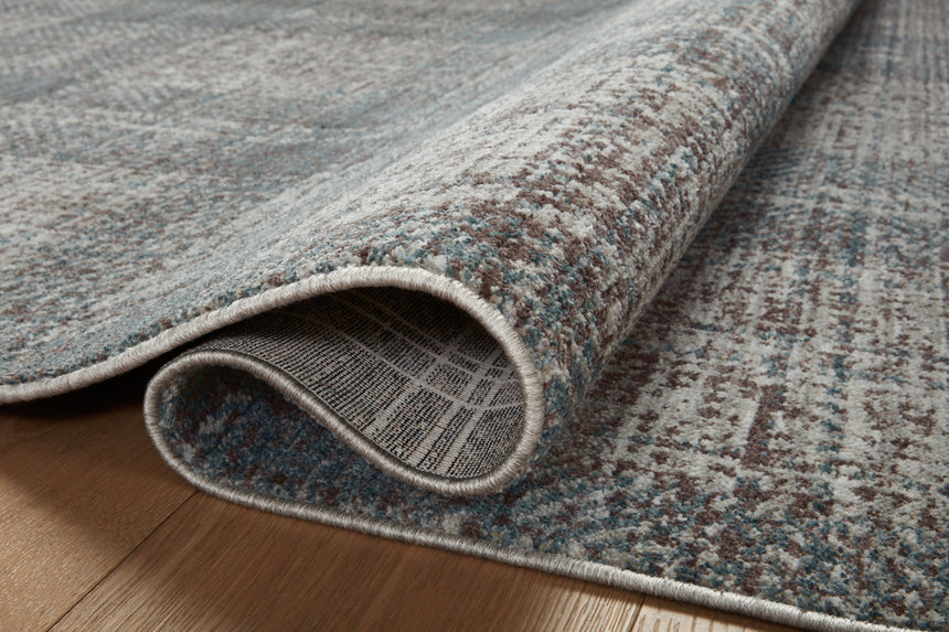 Ember Rug 09 | Denim / Charcoal