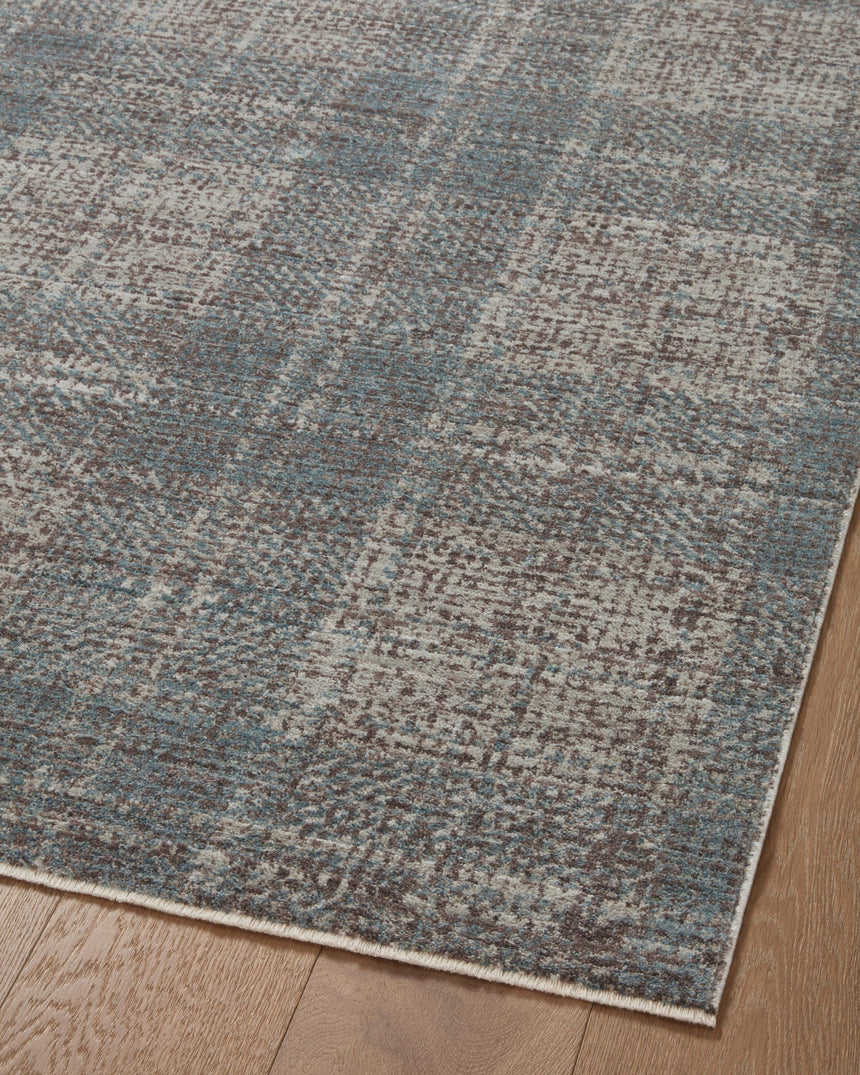 Ember Rug 09 | Denim / Charcoal