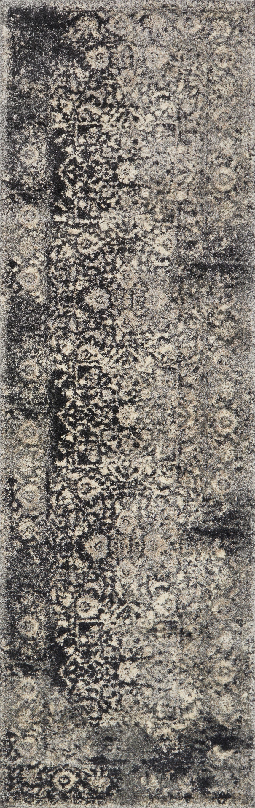 Emory Rug 01 | Black / Ivory