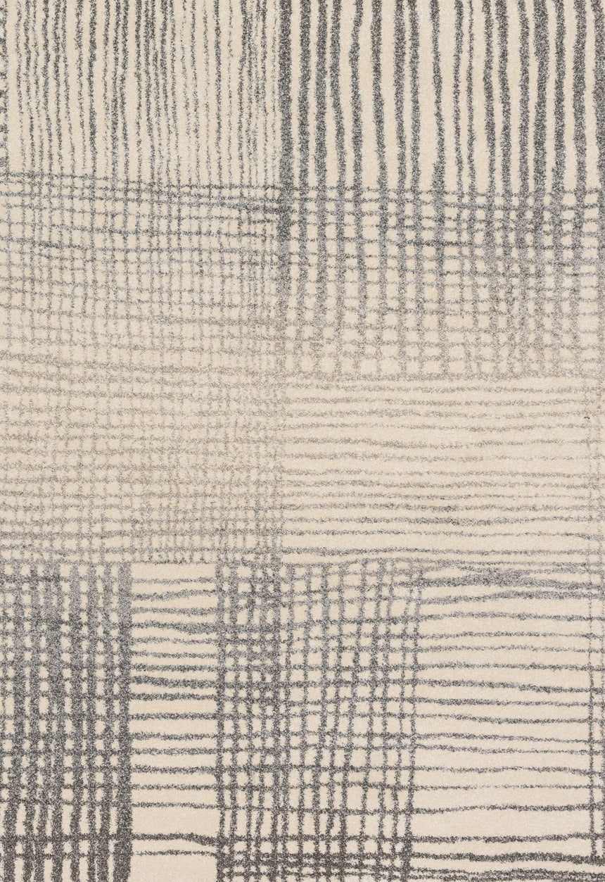 Emory Rug 05 | Ivory / Grey