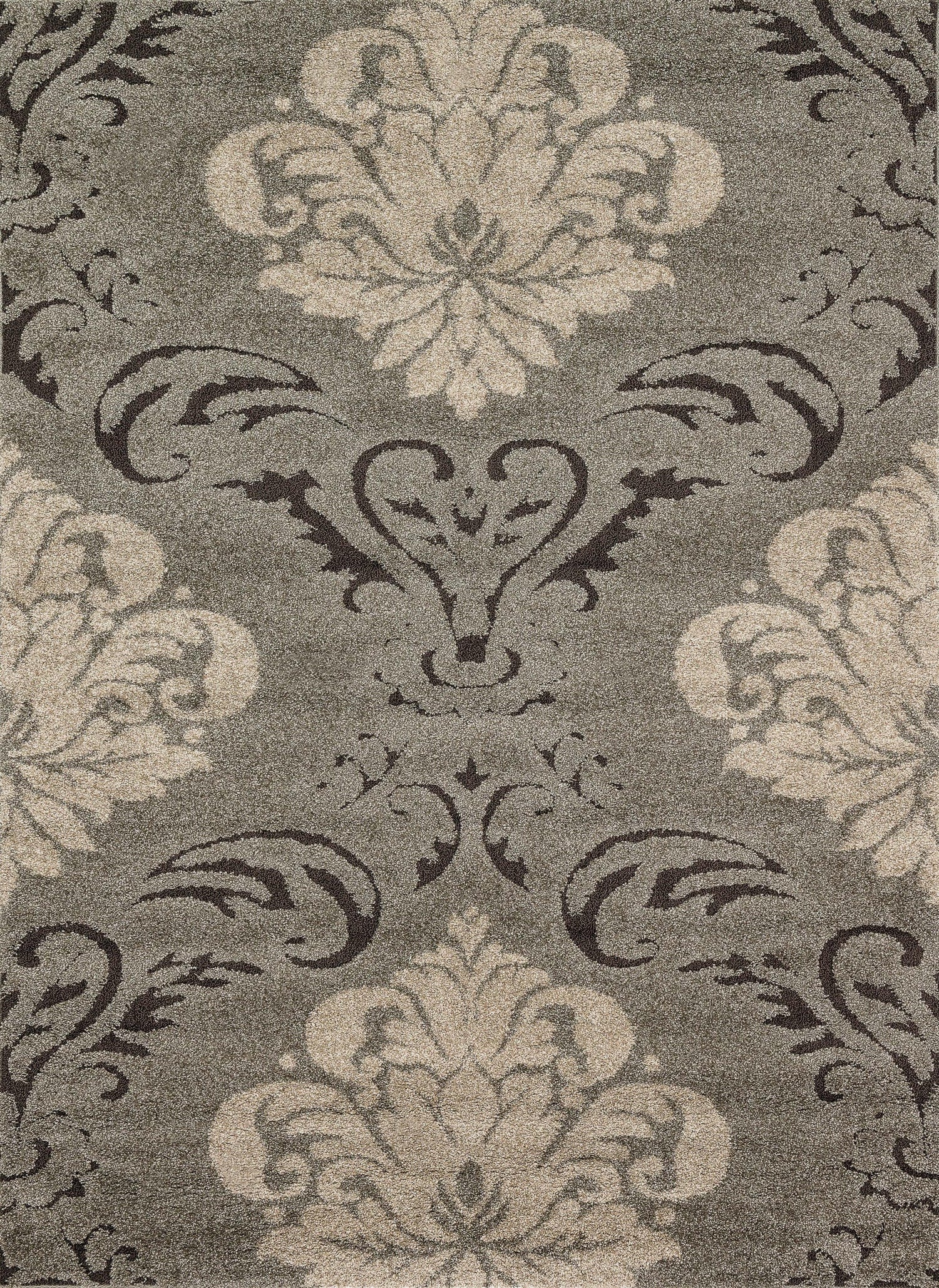 Enchant Rug 03 | Smoke / Beige