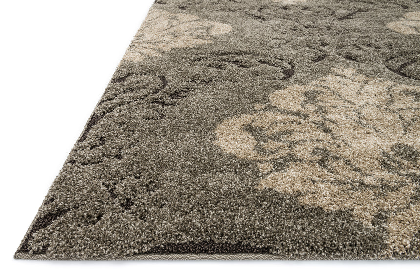 Enchant Rug 03 | Smoke / Beige