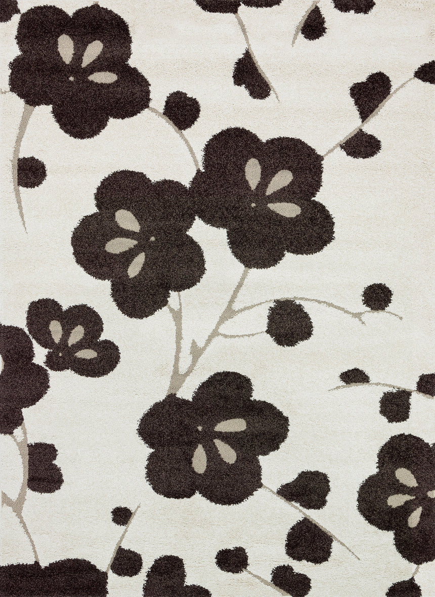 Enchant Rug 08 | Ivory / Expresso