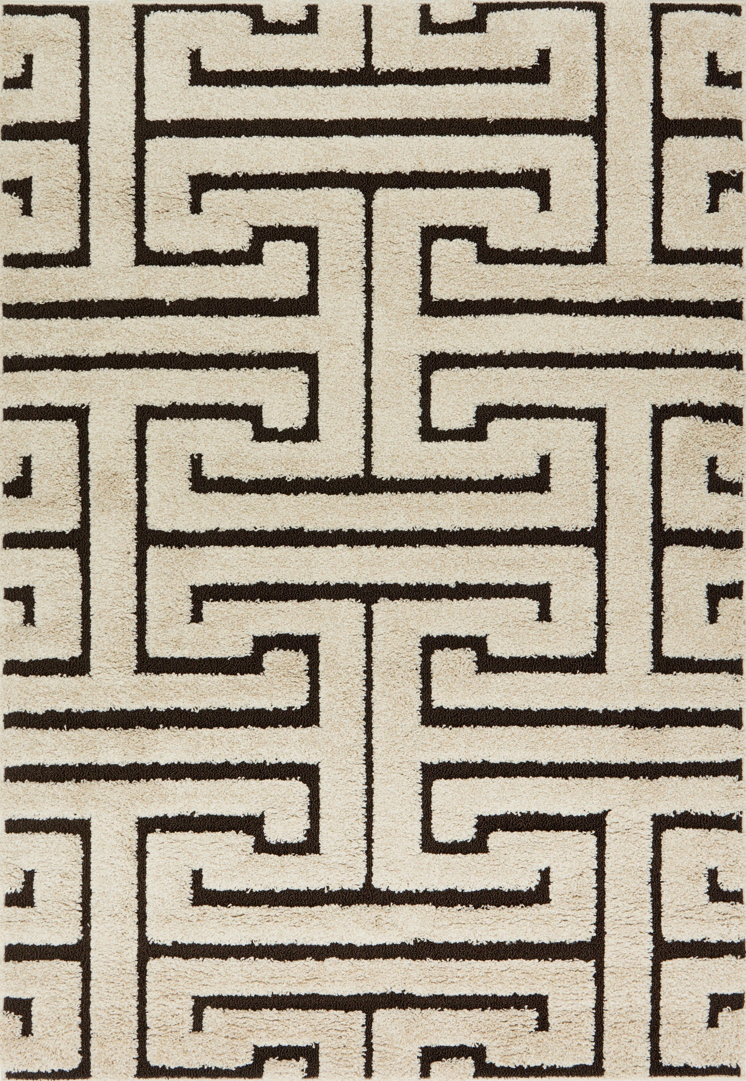 Enchant Rug 28 | Ivory / Dark Brown