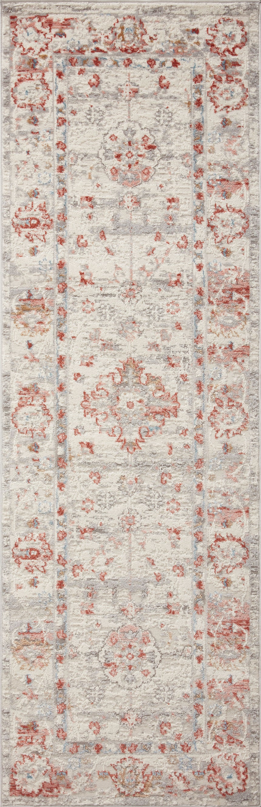 Estelle Rug 01 | Ivory / Rust
