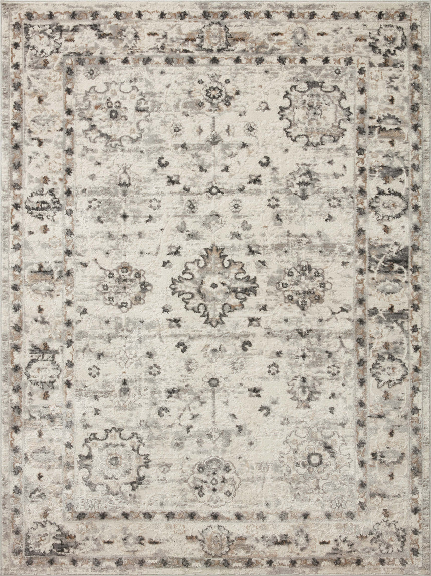 Estelle Rug 01 | Ivory / Stone
