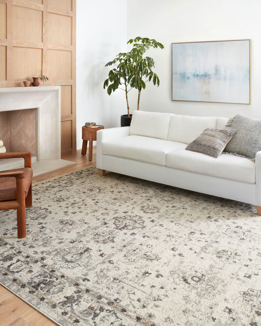 Estelle Rug 01 | Ivory / Stone