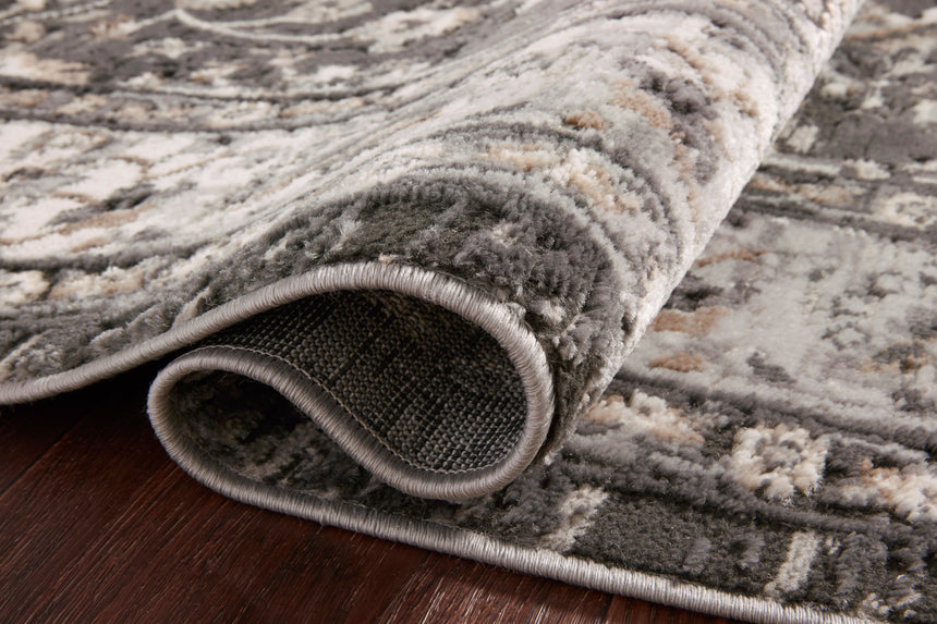 Estelle Rug 02 | Charcoal / Grey