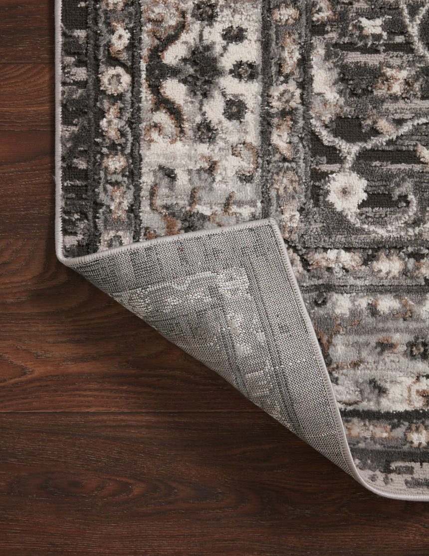 Estelle Rug 02 | Charcoal / Grey