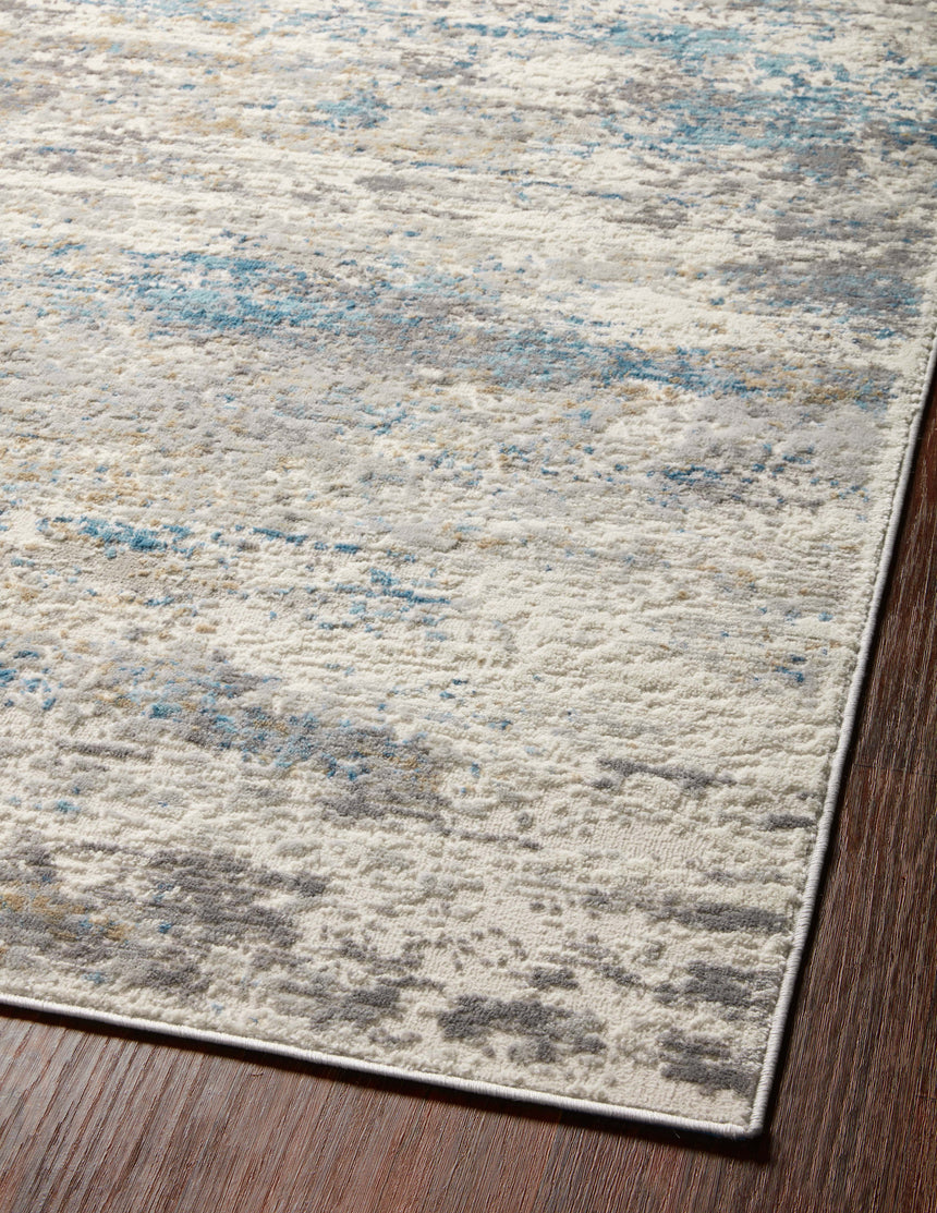 Estelle Rug 03 | Ivory / Ocean