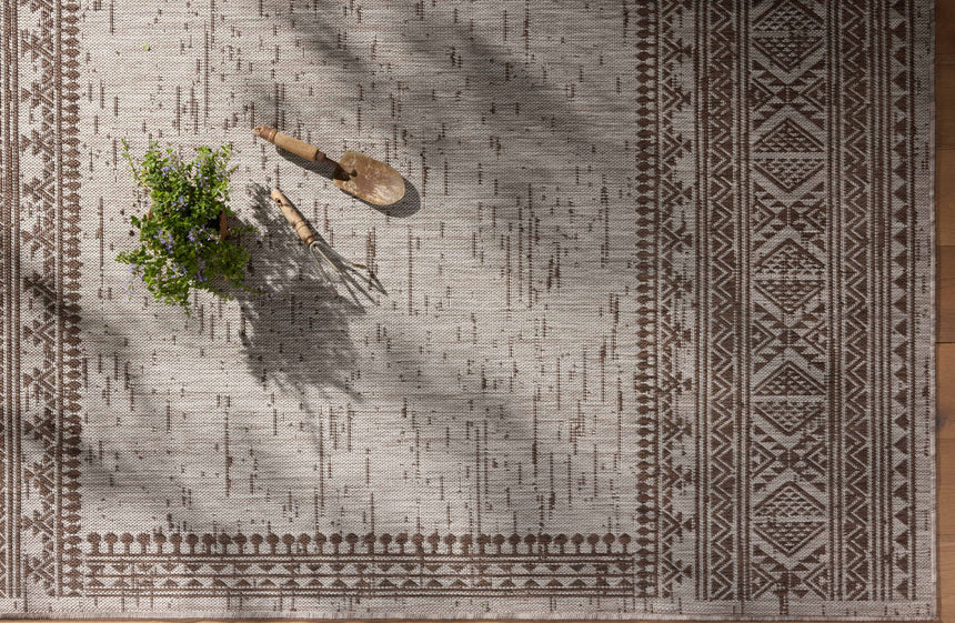 Easton Rug 01 | Coffee / Dove