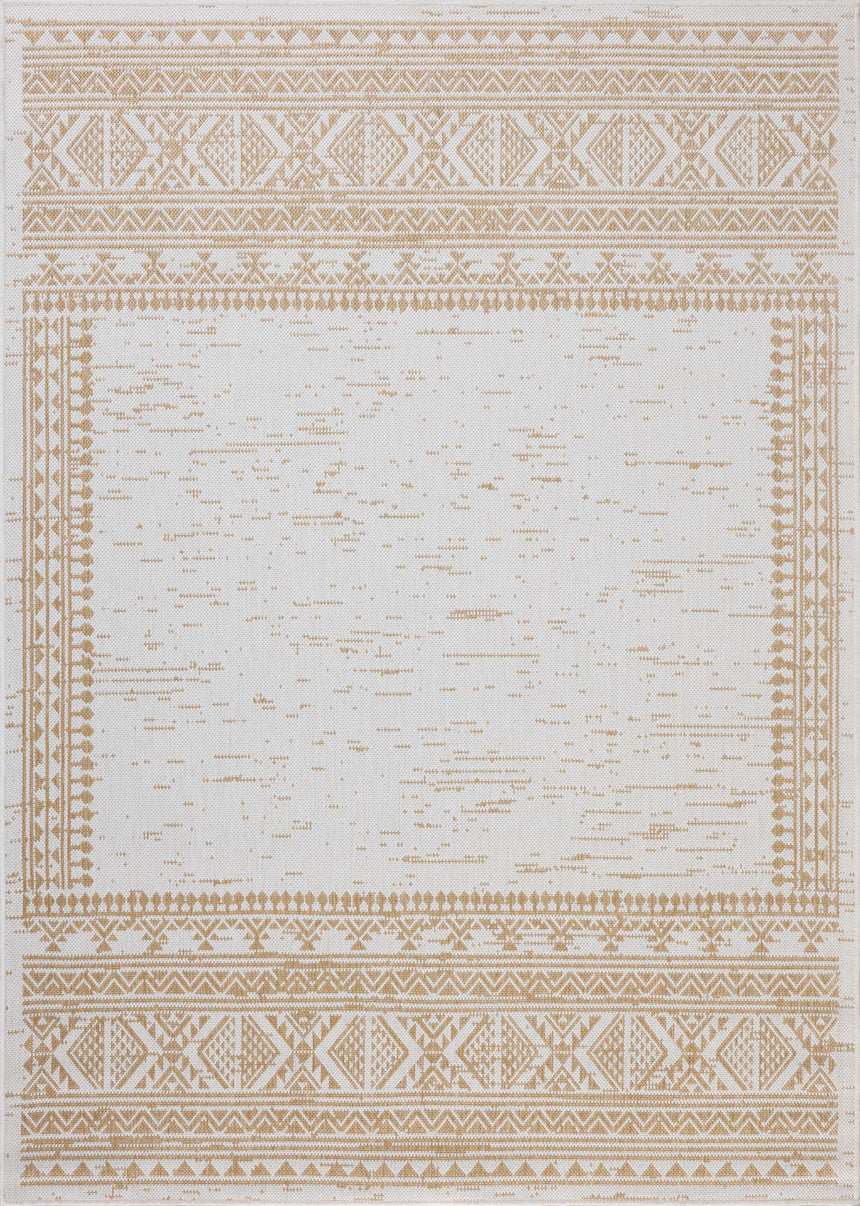 Easton Rug 01 | Ivory / Wheat