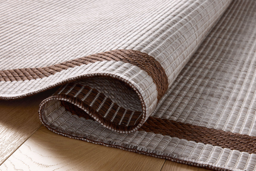 Easton Rug 02 | Dove / Coffee