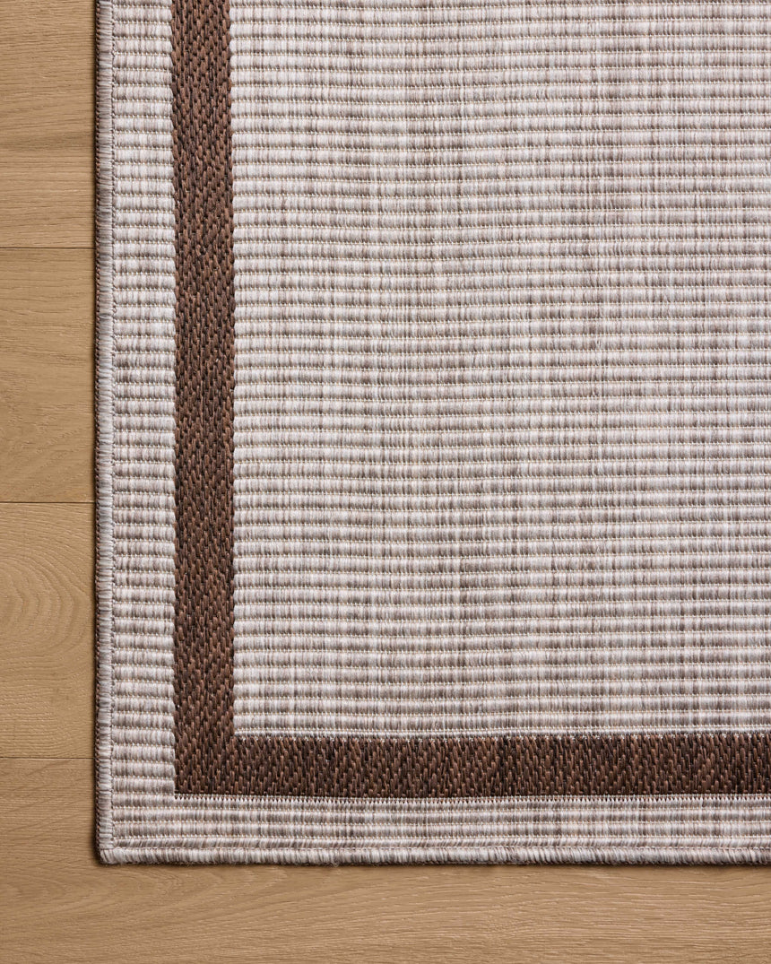 Easton Rug 02 | Dove / Coffee