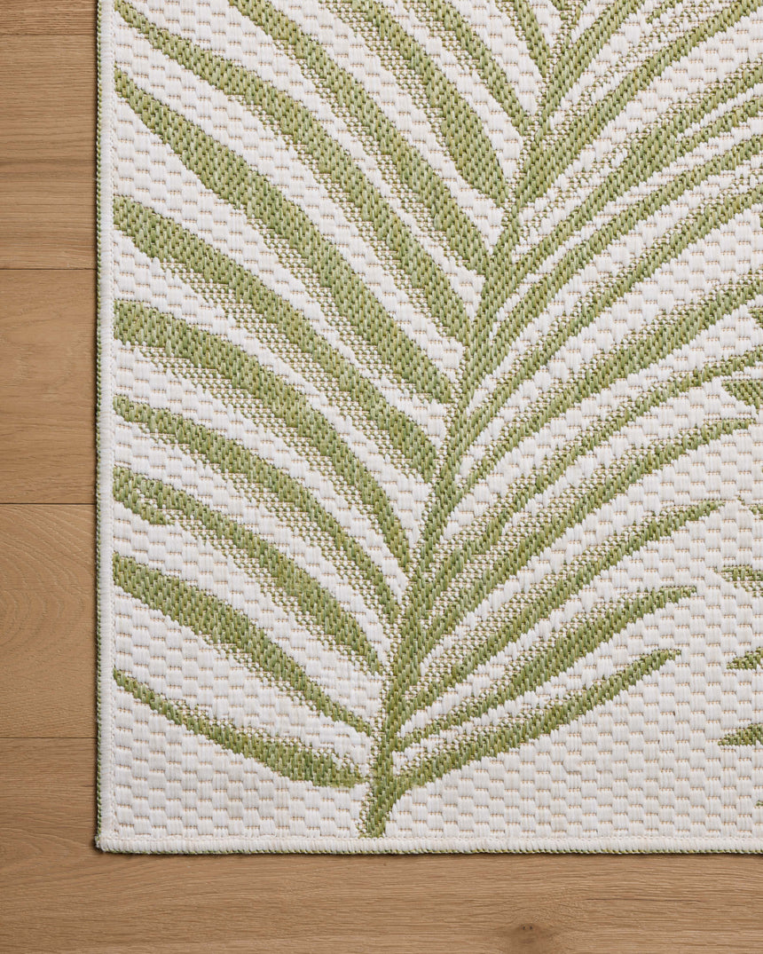 Easton Rug 06 | Ivory / Green