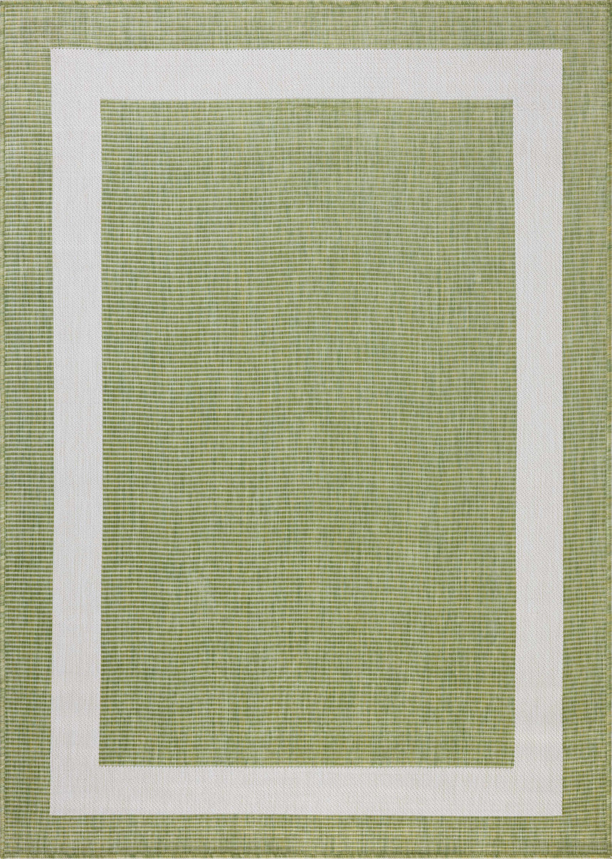 Easton Rug 07 | Green / Ivory