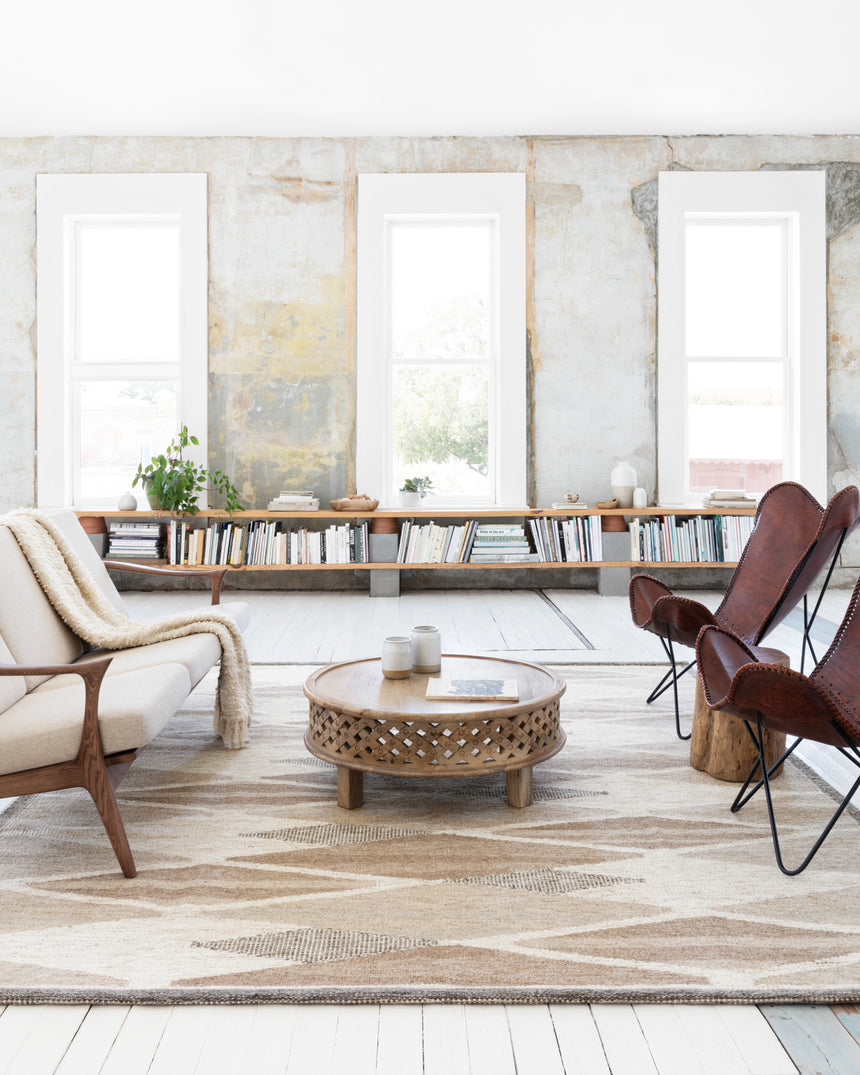 Evelina Rug 04 | Taupe / Bark