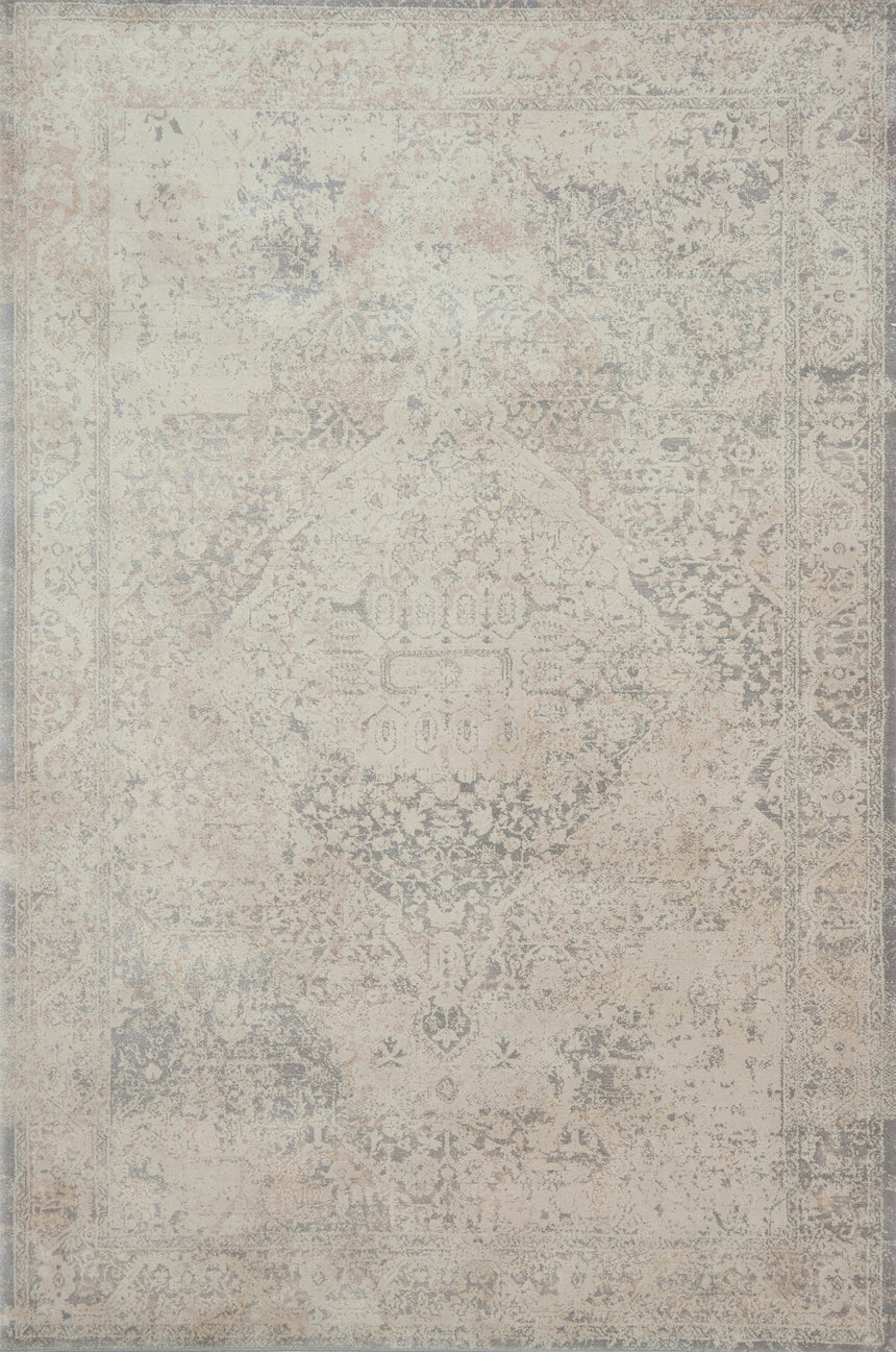 Everly Rug 03 | Ivory / Ivory