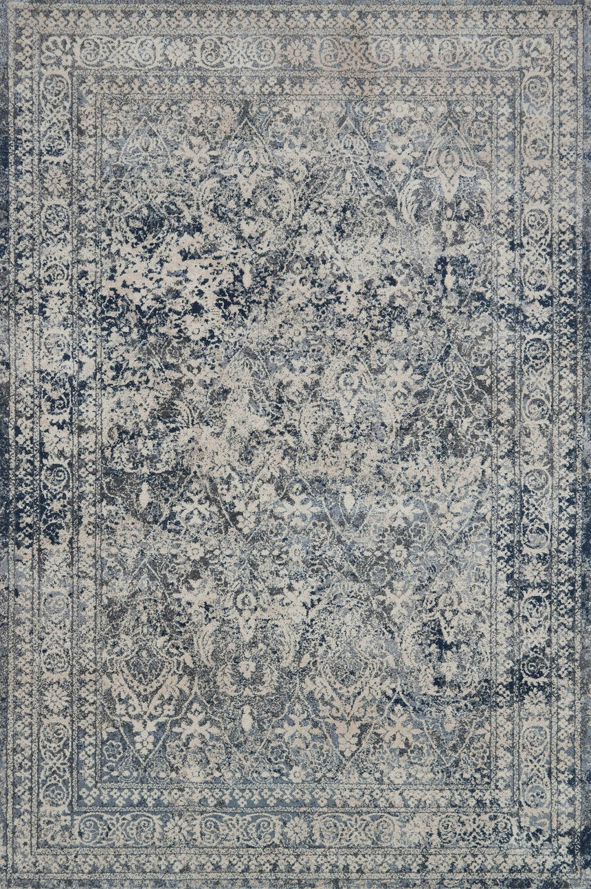 Everly Rug 04 | Slate / Slate