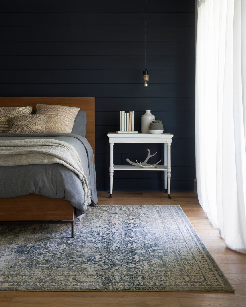 Everly Rug 04 | Slate / Slate