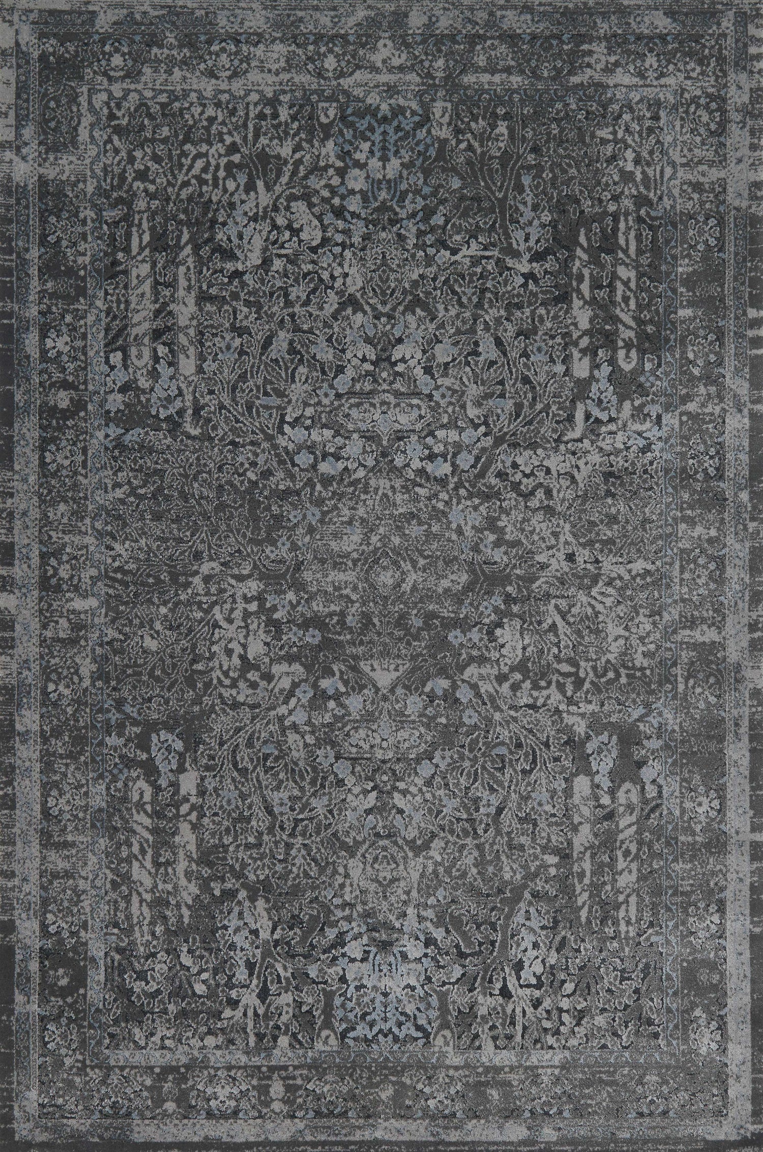 Everly Rug 08 | Grey / Grey