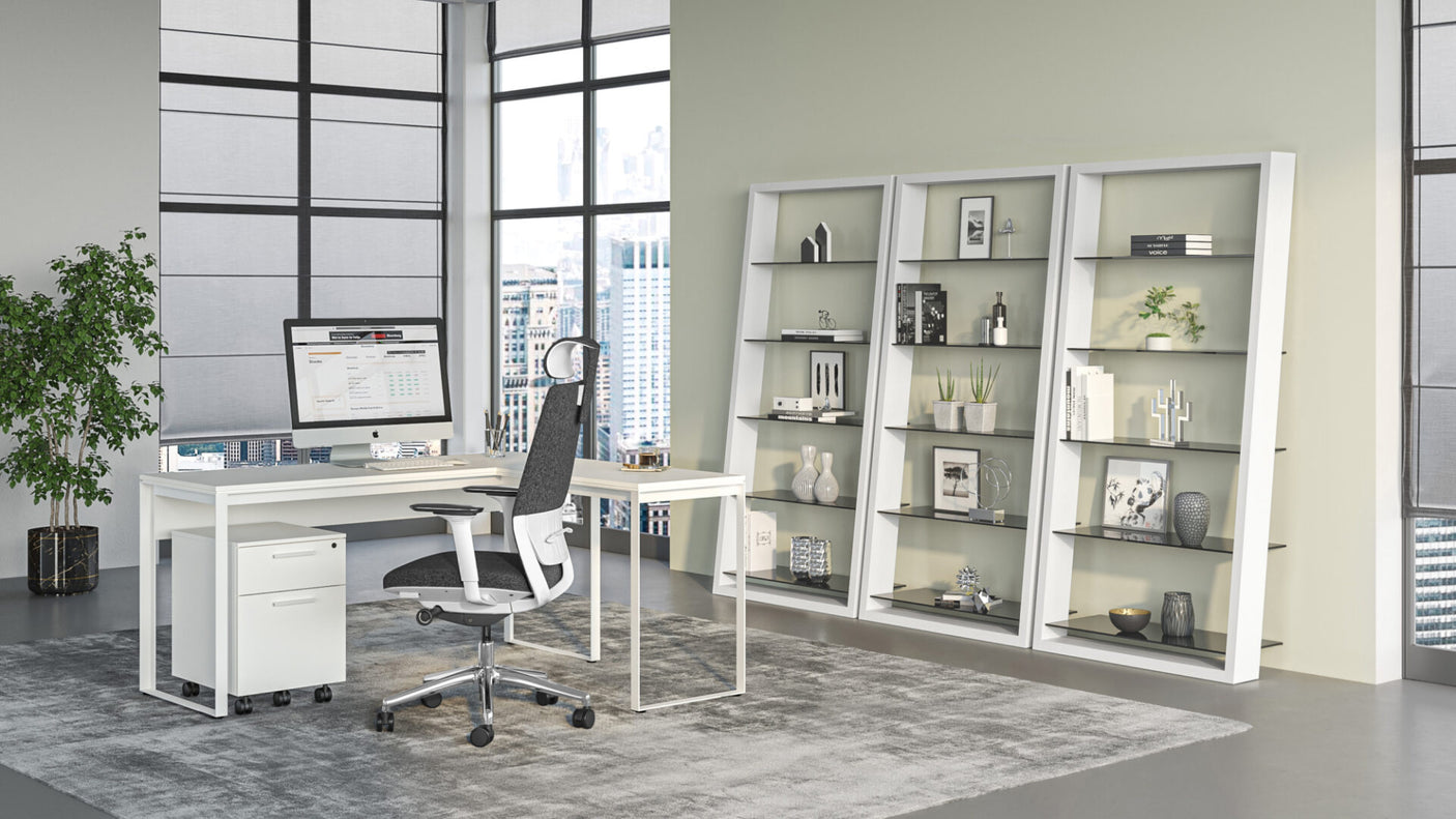 Eileen 5166 | Leaning Book Shelf