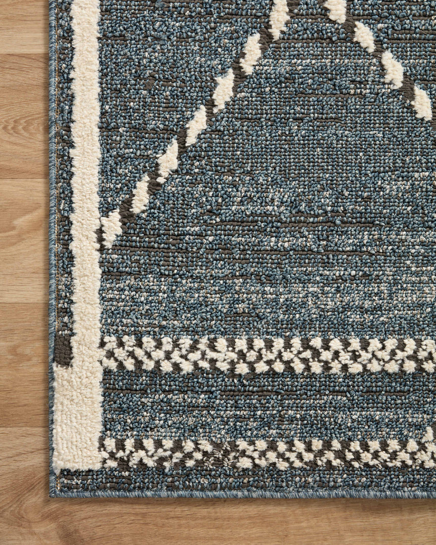 Fabian Rug 01 | Denim / Charcoal