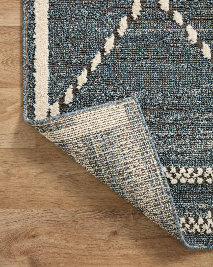 Fabian Rug 01 | Denim / Charcoal