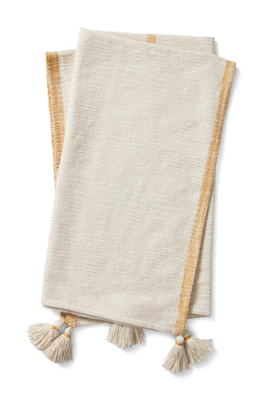 Finn Ivory / Ochre Throw