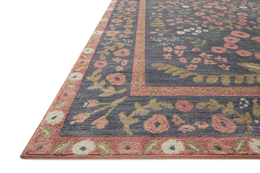 Fiore Rug 01 | Navy / Rust
