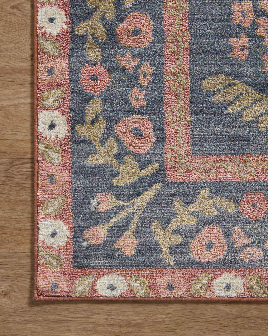 Fiore Rug 01 | Navy / Rust