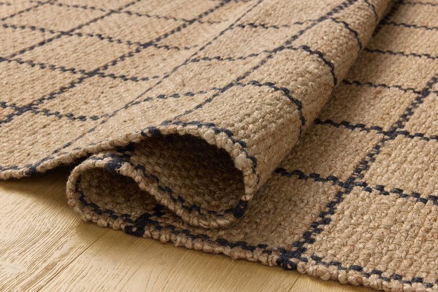 Fletcher Rug 01 | Natural / Black