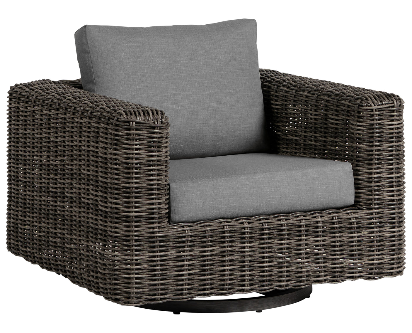 Cubo Swivel Gliding Club Chair